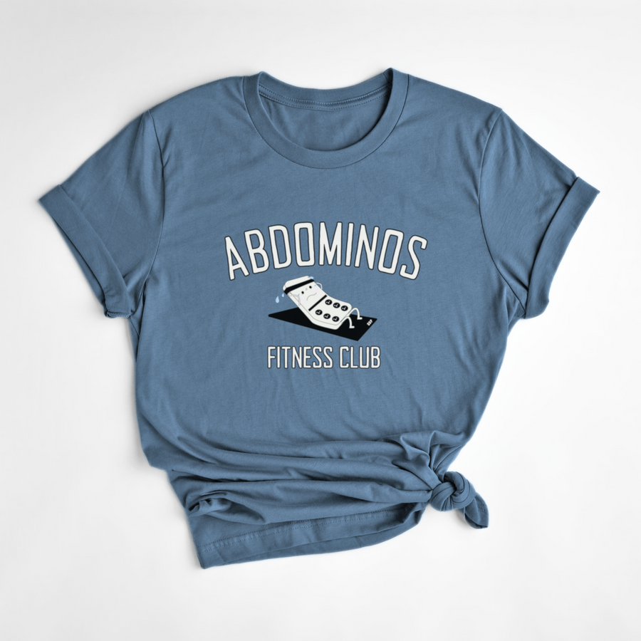 T-SHIRT ABDOMINOS - DENIM