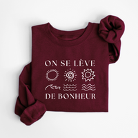 SWEATSHIRT LÈVE DE BONHEUR