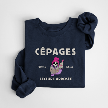 SWEATSHIRT CÉPAGES - MARINE