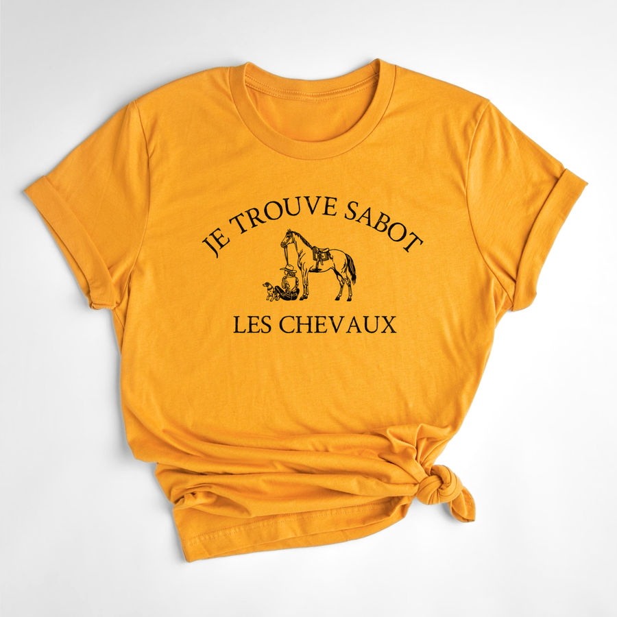 T-SHIRT SABOT