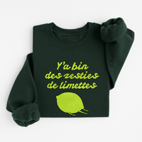 Sweatshirt Limettes