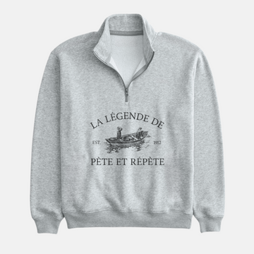 1/4 ZIP PÈTE ET RÉPÈTE - GRUAU