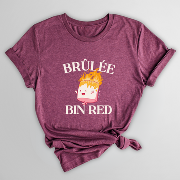 BURNED BIN RED T-SHIRT