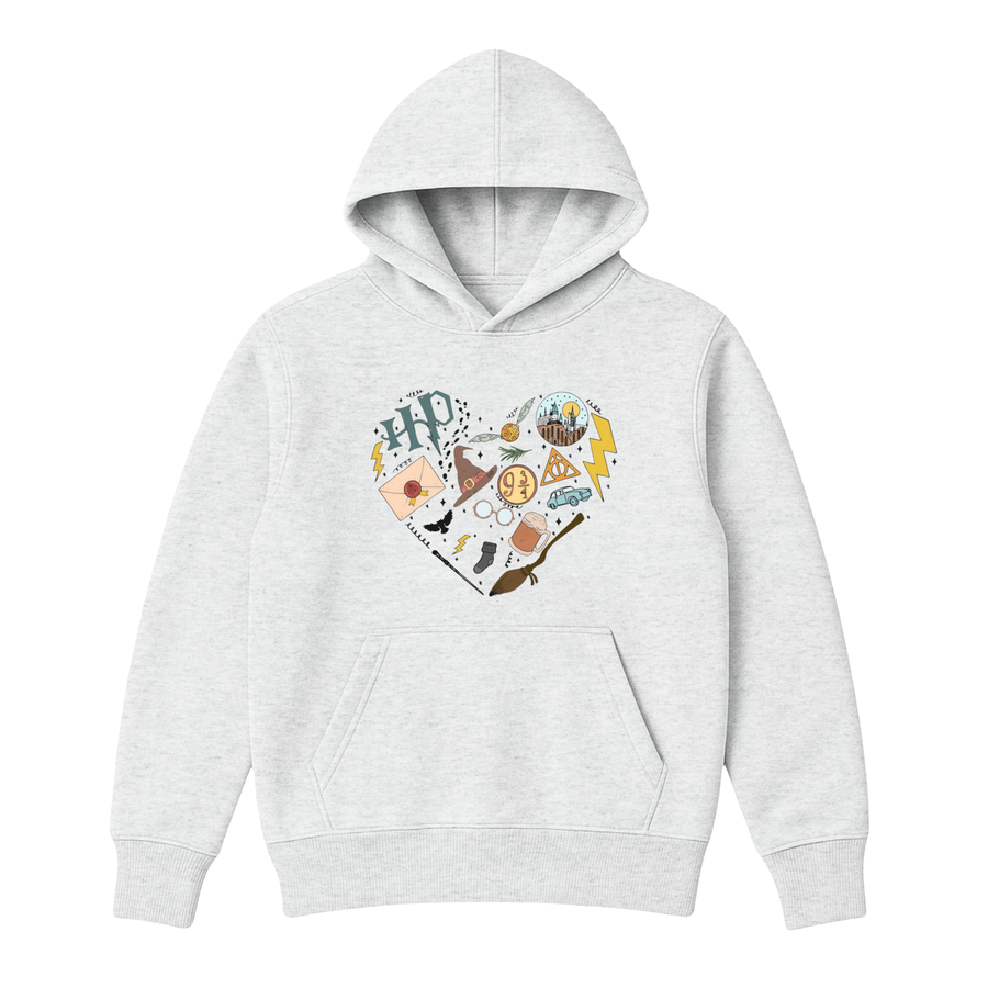 Hoodie Potter Coeur