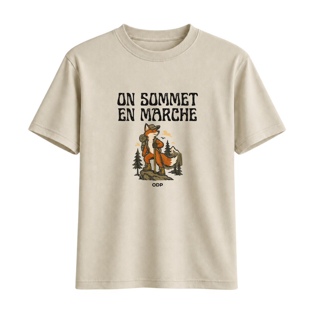T-Shirt Sommet En Marche