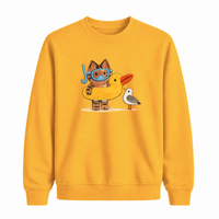 Sweatshirt Chat Baigneur