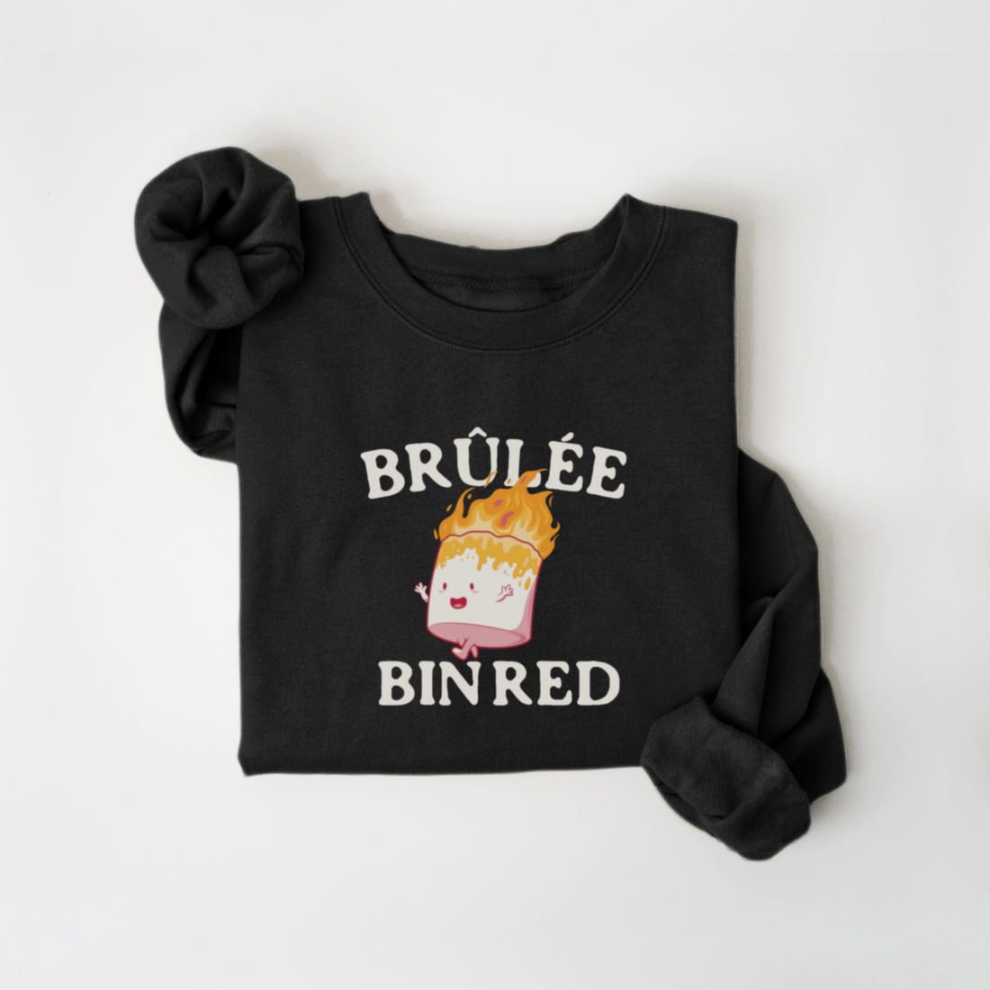 SWEATSHIRT BRÛLÉE BIN RED - ENFANT