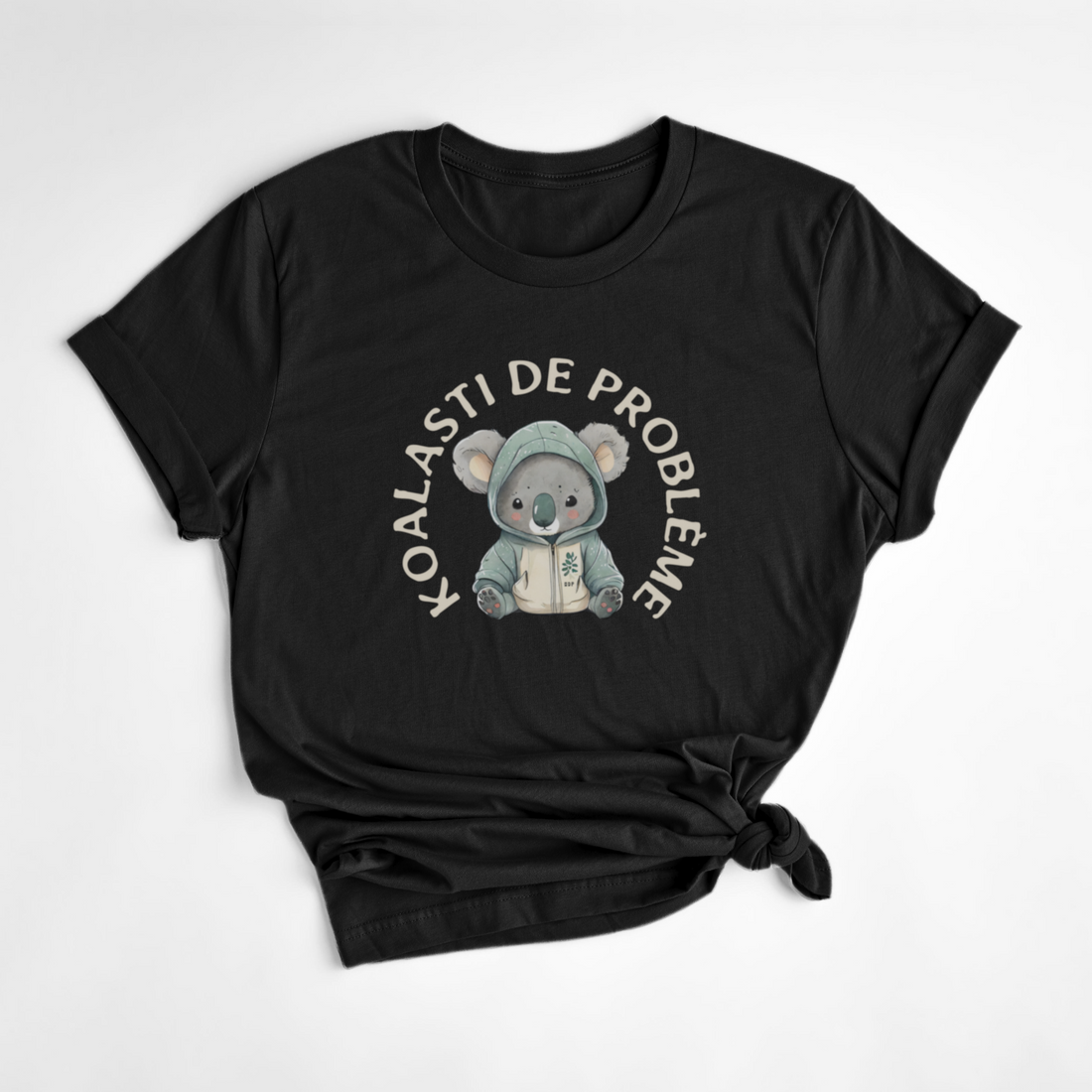 T-SHIRT KOALA - NOIR