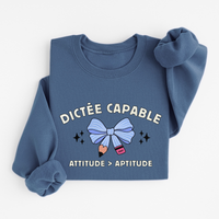 Sweatshirt Dictée Capable