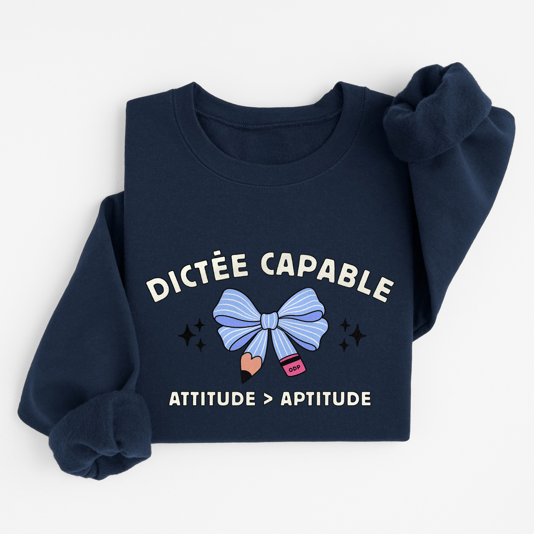 Sweatshirt Dictée Capable