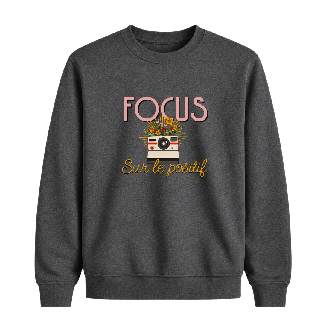 Sweatshirt Focus Sur Le Positif