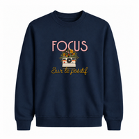 Sweatshirt Focus Sur Le Positif