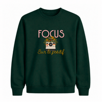 Sweatshirt Focus Sur Le Positif