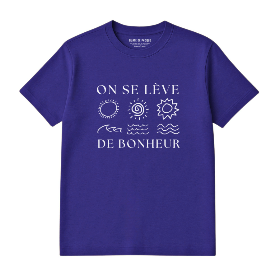 T-Shirt Lève De Bonheur
