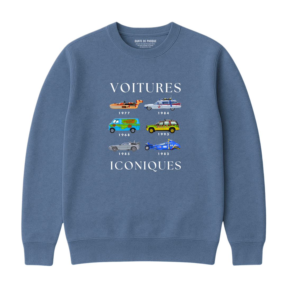 Sweatshirt Voitures Iconiques