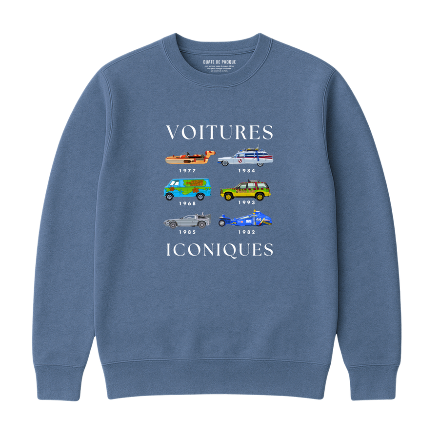 Sweatshirt Voitures Iconiques