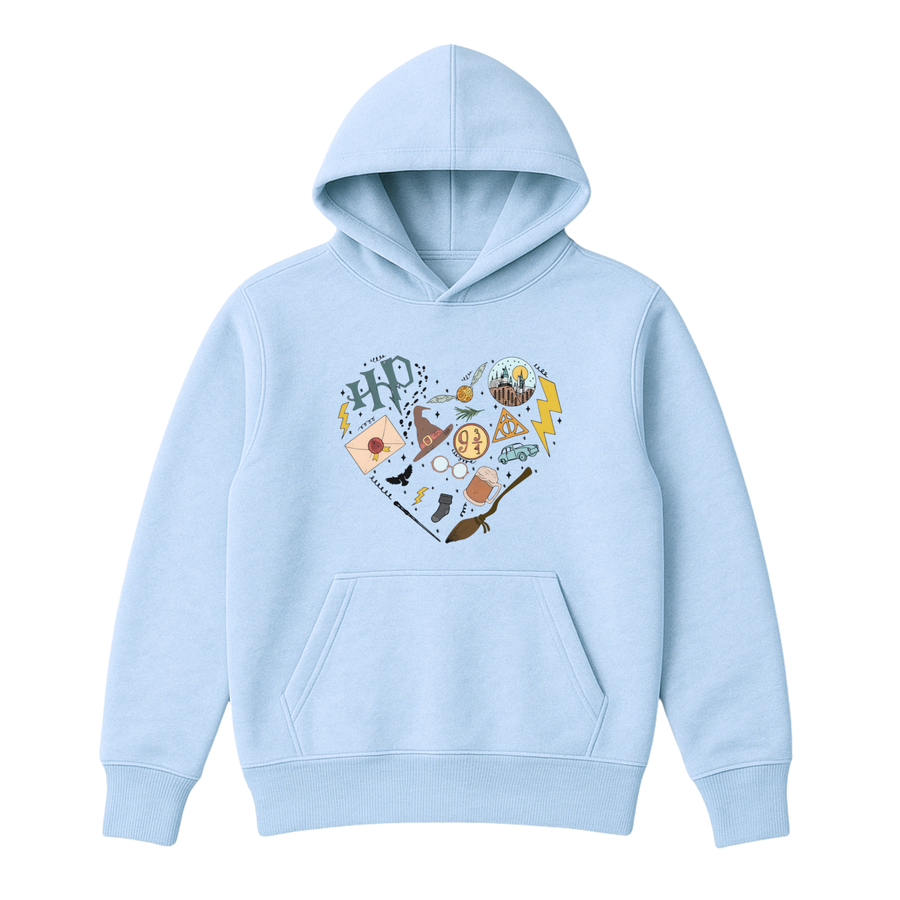 Hoodie Potter Coeur
