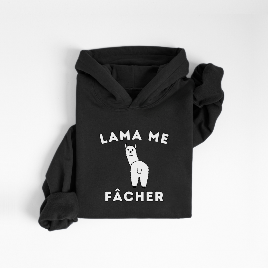 HOODIE LAMA ME FÂCHER - ENFANT
