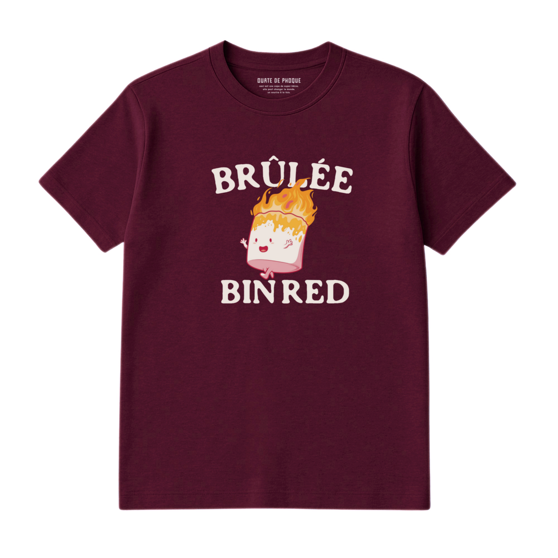 T-Shirt Brûlée Bin Red