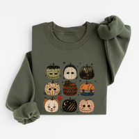 Sweatshirt Citrouilles Vilains