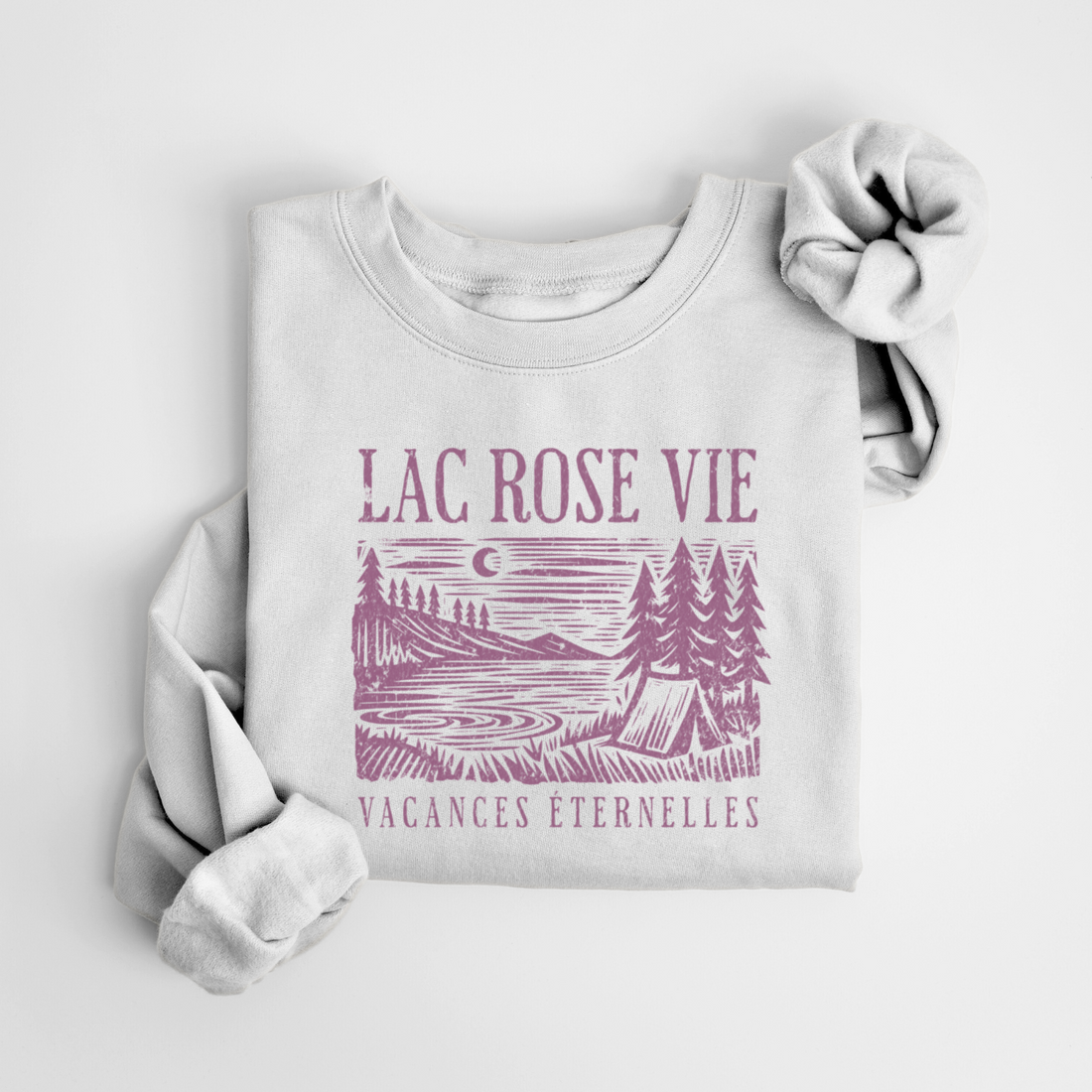 SWEATSHIRT LAC ROSE VIE