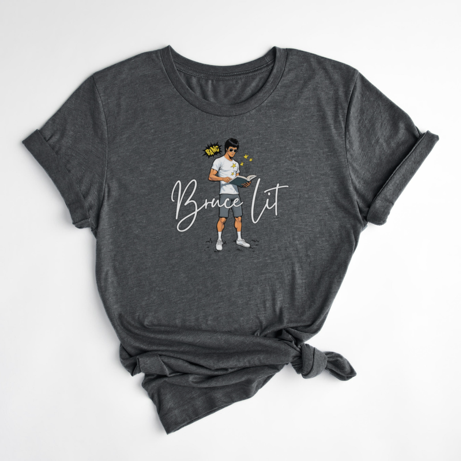 T-SHIRT BRUCE LIT - CORBEAU