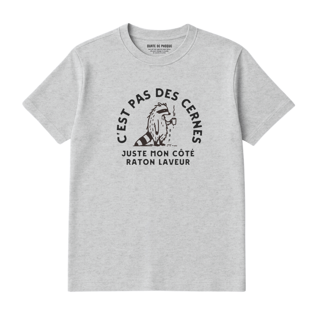 T-Shirt Cernes Raton Laveur