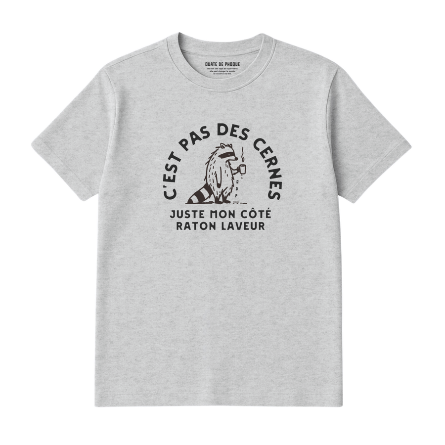 T-Shirt Cernes Raton Laveur