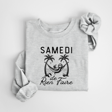 SWEATSHIRT SAMEDI - GRUAU