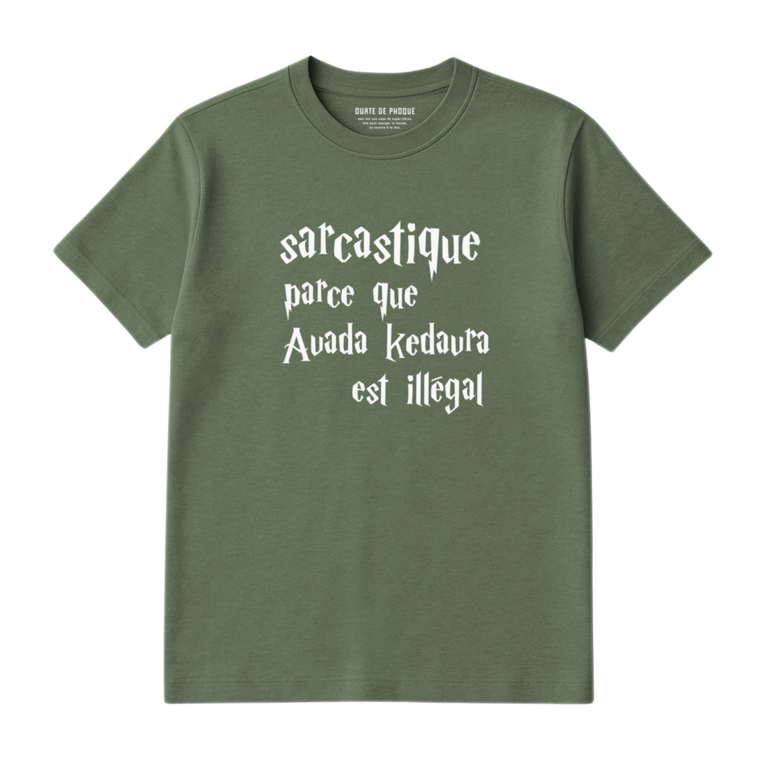 T-Shirt Sarcastique