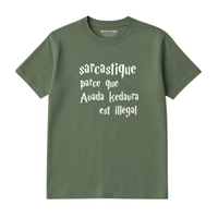 T-Shirt Sarcastique