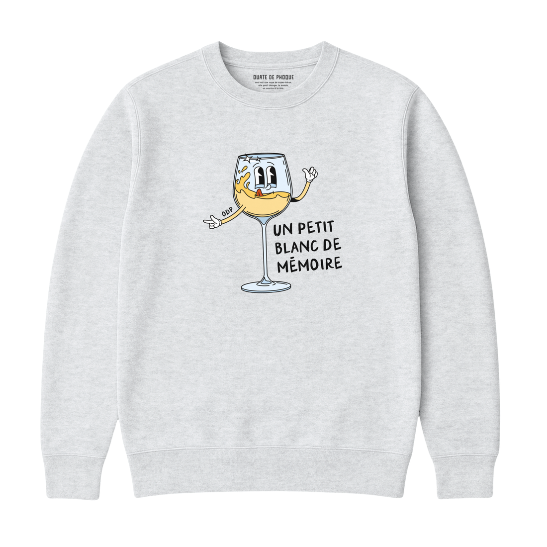 Sweatshirt Blanc De Mémoire