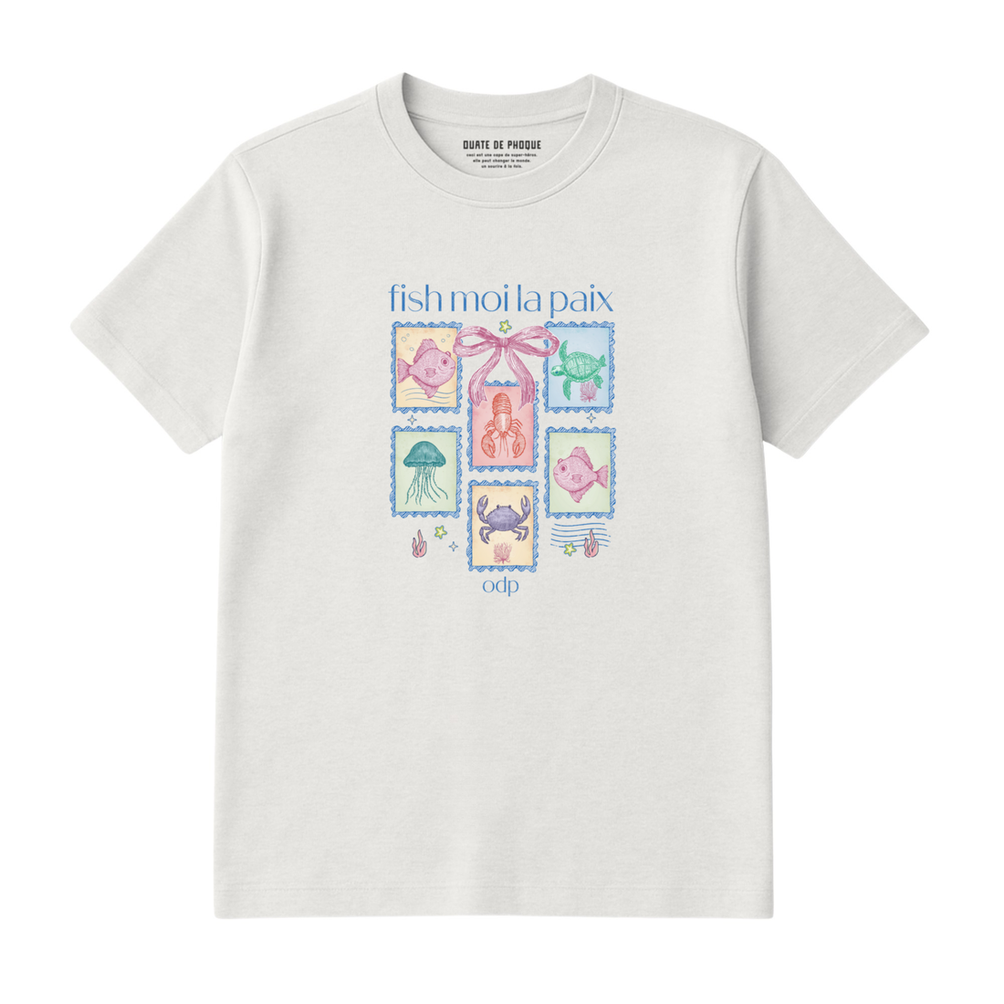 T-Shirt Fish Moi La Paix