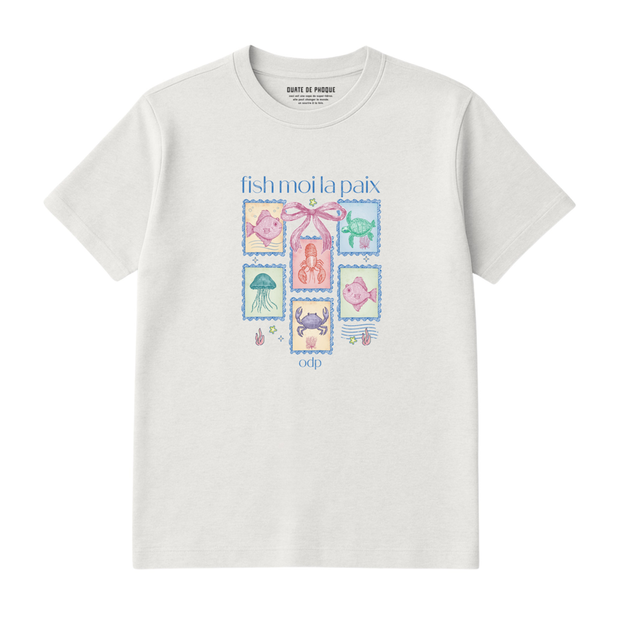 T-Shirt Fish Moi La Paix