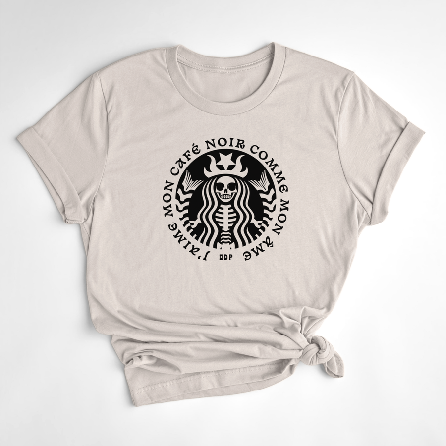T-SHIRT CAFÉ NOIR