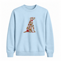 Sweatshirt Chien De Fleurs