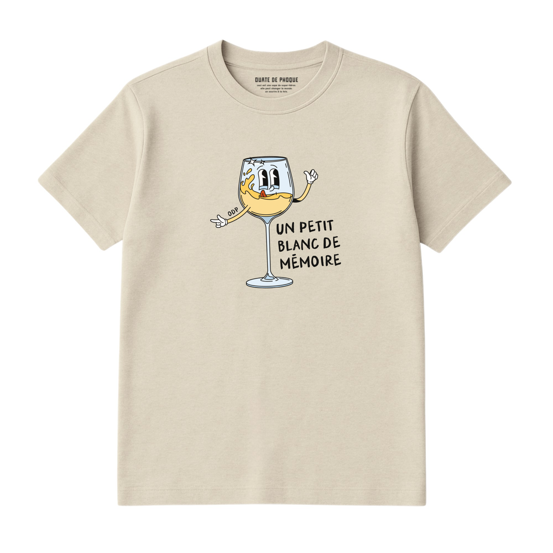 T-Shirt Blanc De Mémoire