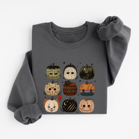 Sweatshirt Citrouilles Vilains