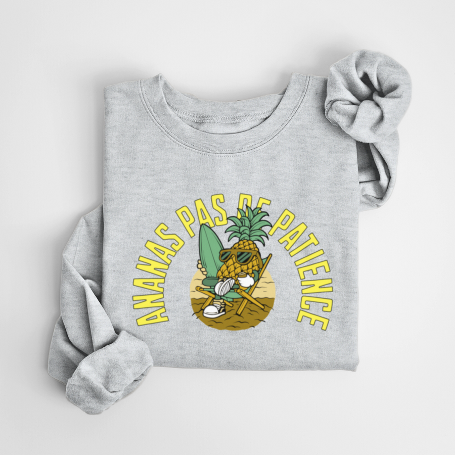 SWEATSHIRT ANANAS PATIENCE