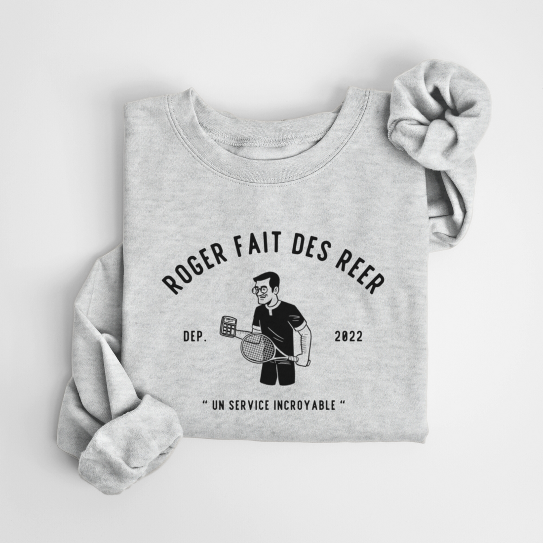 SWEATSHIRT ROGER FAIT DES REER - GRUAU