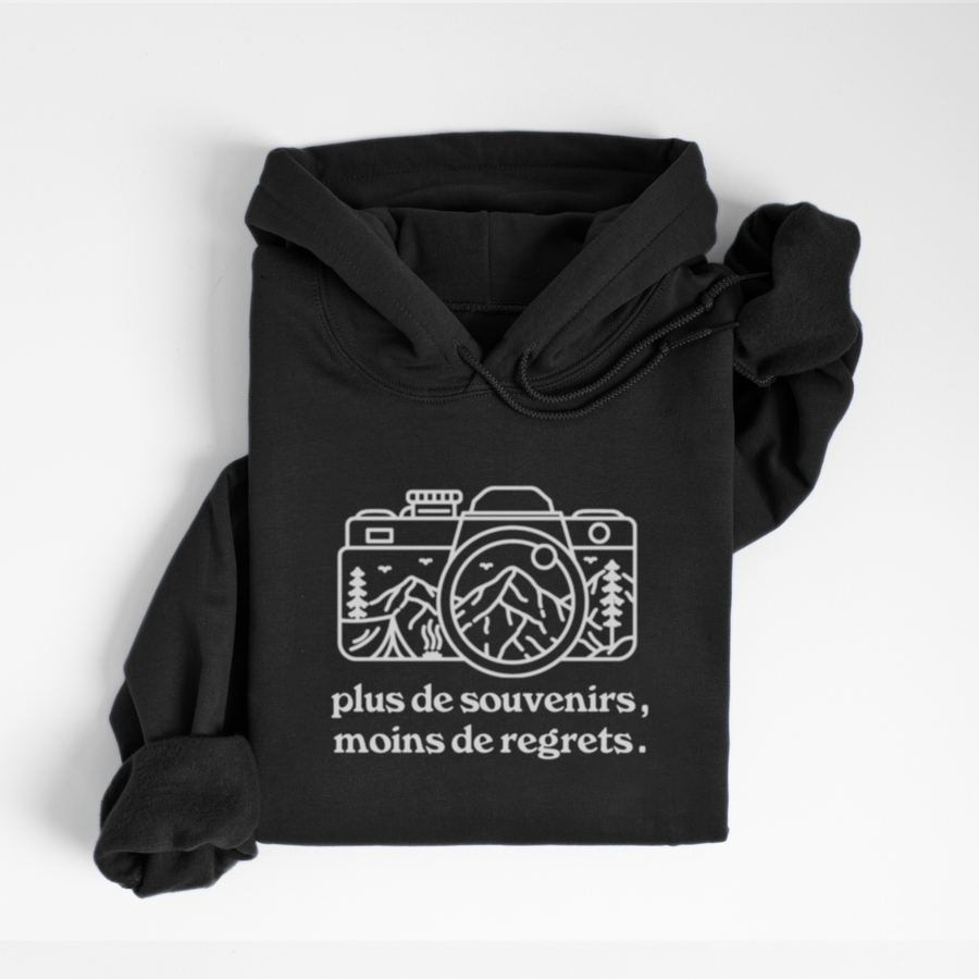 HOODIE SOUVENIRS - NOIR