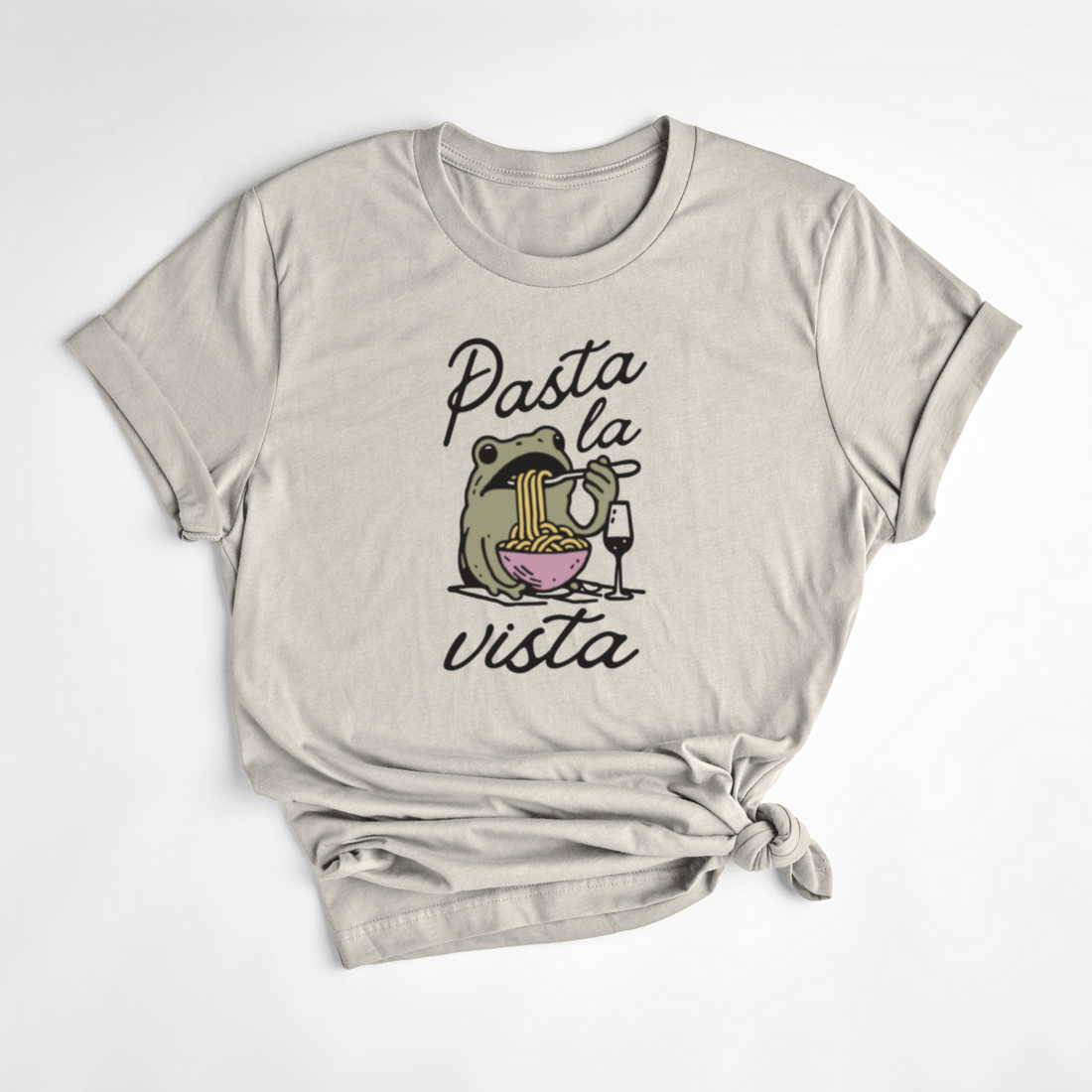 T-SHIRT PASTA LA VISTA - AMANDE