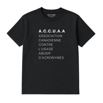 ACRONYMS T-SHIRT
