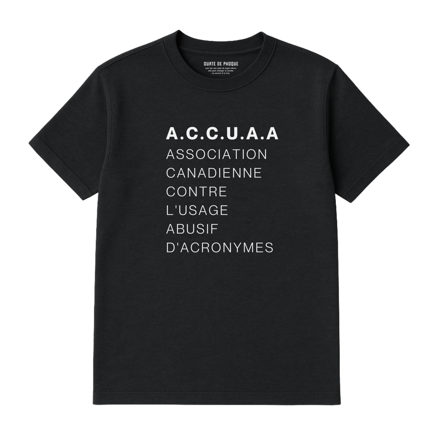 ACRONYMS T-SHIRT