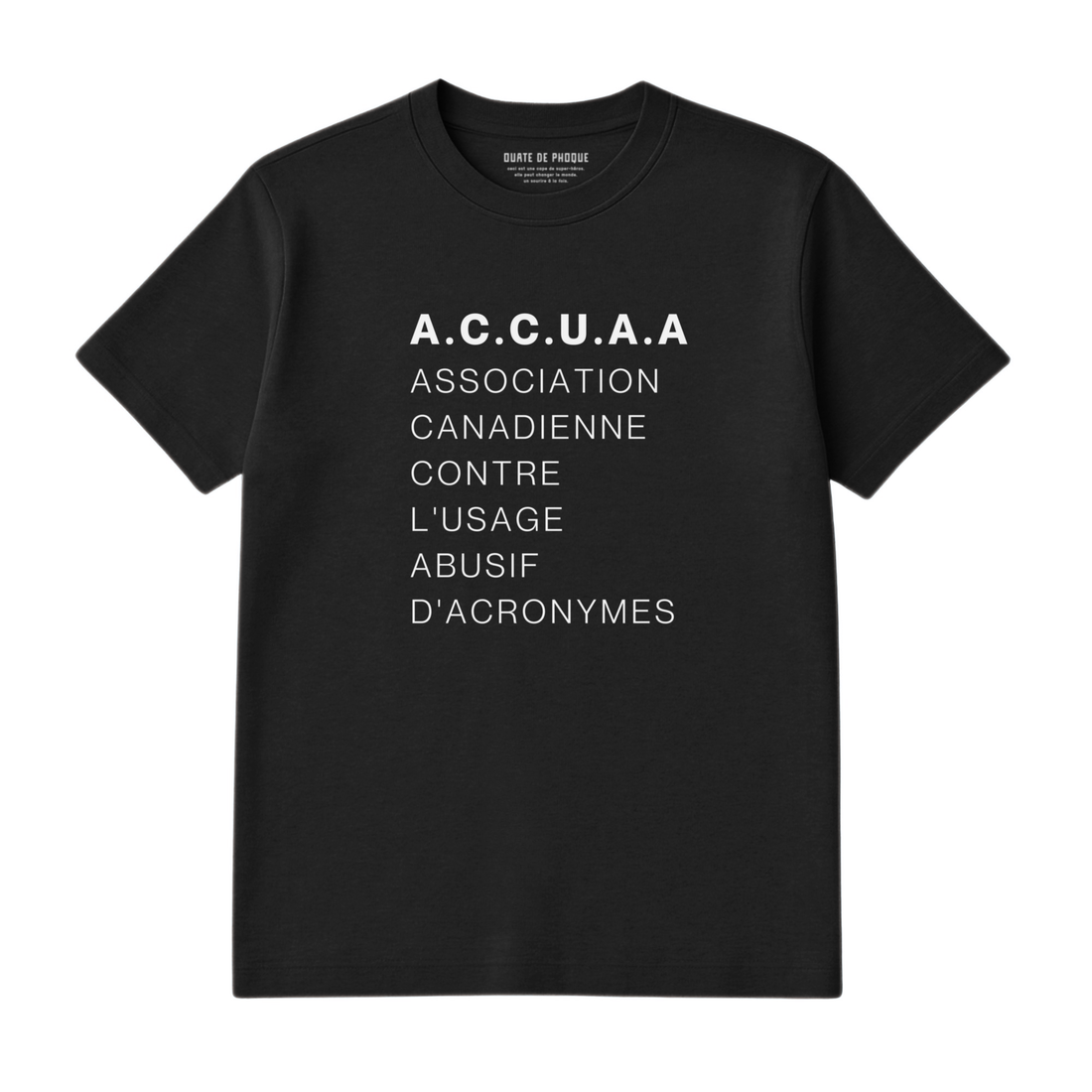 ACRONYMS T-SHIRT