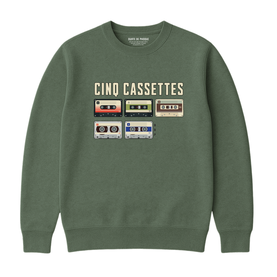 Sweatshirt Cinq Cassettes