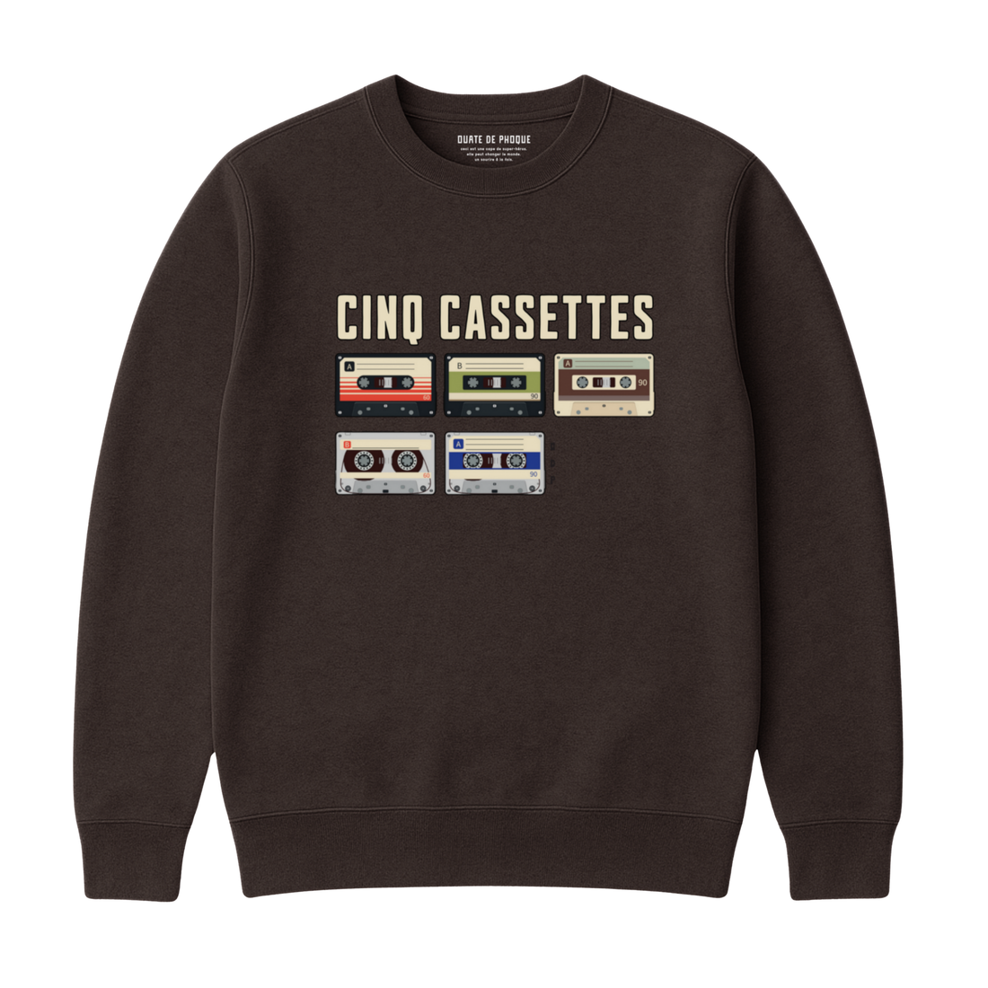 Sweatshirt Cinq Cassettes