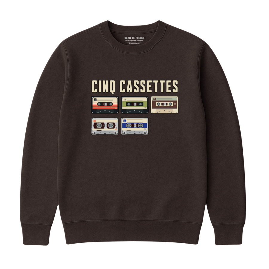 Sweatshirt Cinq Cassettes