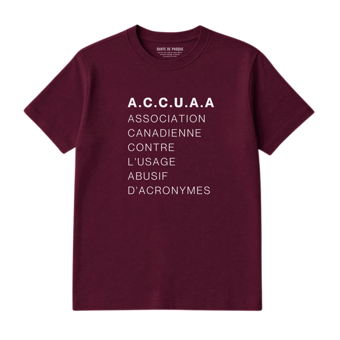 ACRONYMS T-SHIRT