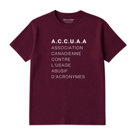 ACRONYMS T-SHIRT